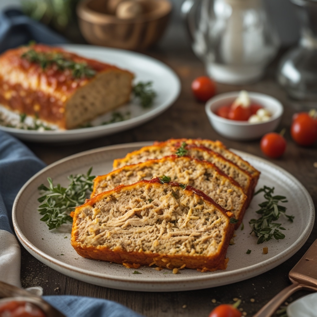Parmesan Chicken Meatloaf