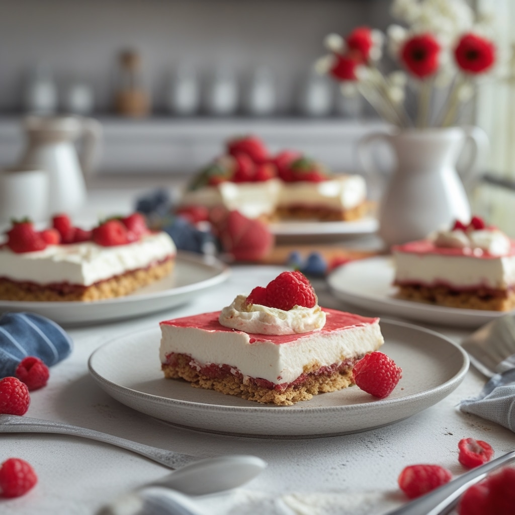 No bake 4th of July desserts for a crowd