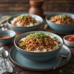 30 Minute Ground Turkey Teriyaki Rice Bowls