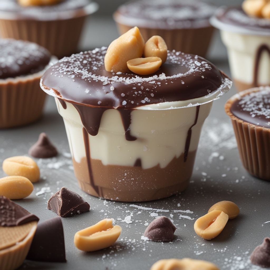 - Frozen Peanut Butter Chocolate Greek Yogurt Cups