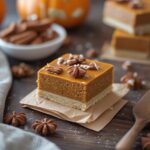 High-Protein Pumpkin Pie Bars