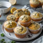 Greek Yogurt Lemon Poppy Seed Muffins