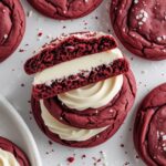Easy Red Velvet Cookies Recipe with Cream Cheese Filling