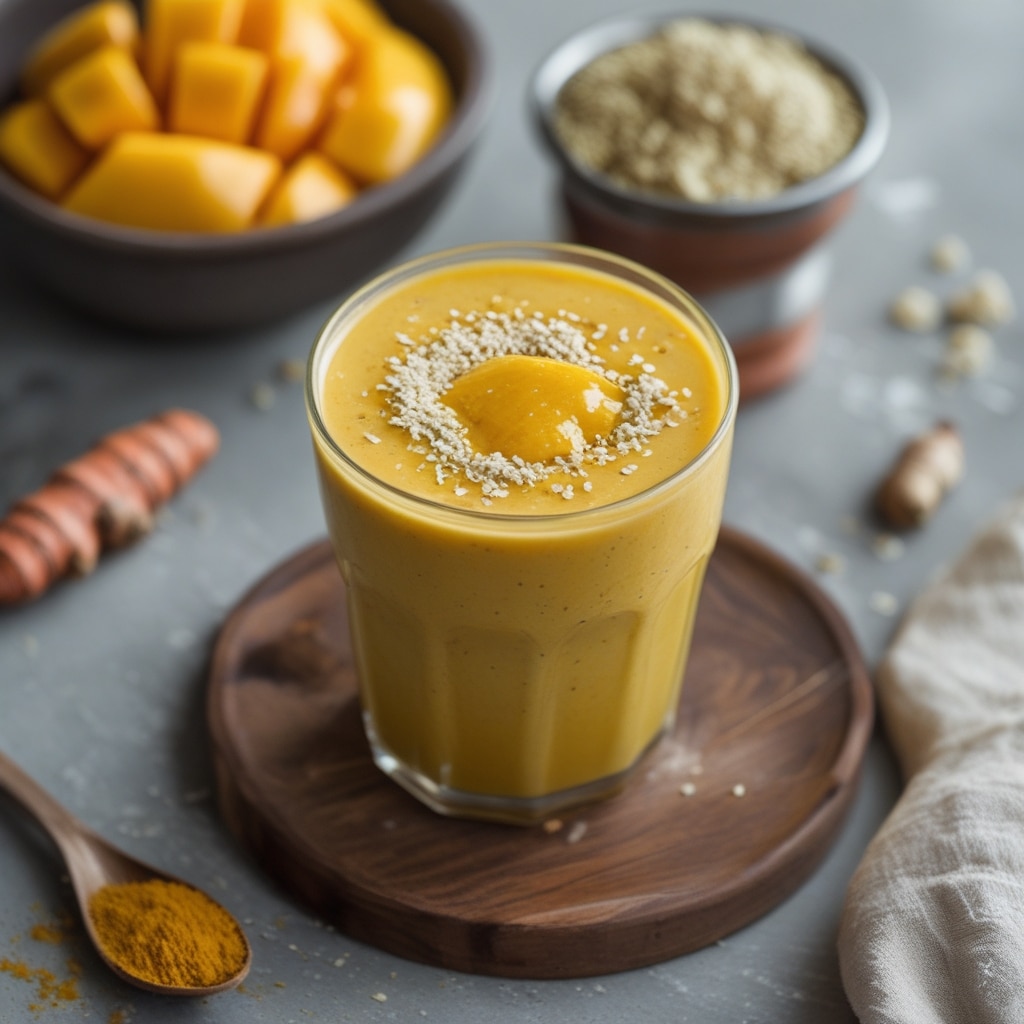 Mango Turmeric Immunity Smoothie