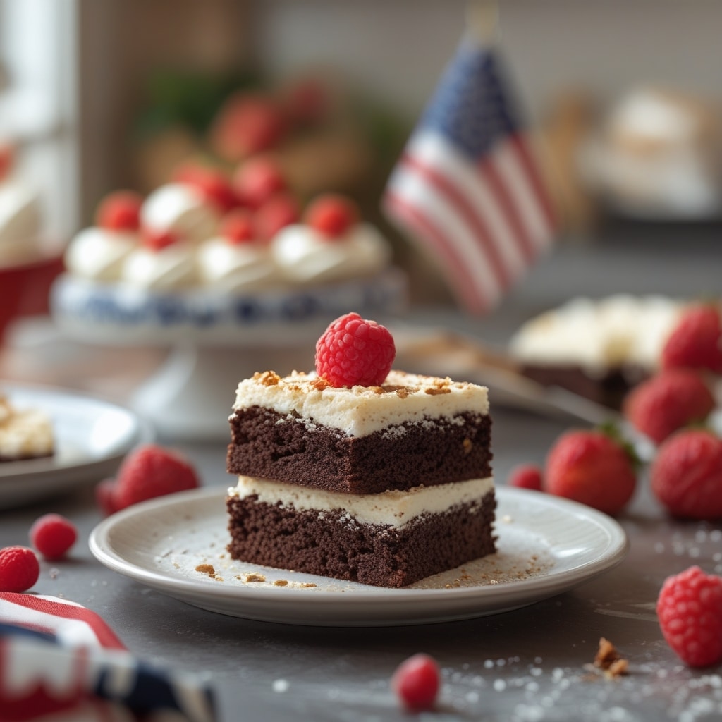 The Best 4th July Brownies EVER