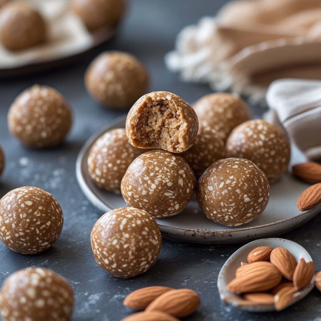 No-Bake Almond Butter Energy Balls