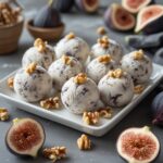 Fig Walnut Protein Frozen Yogurt Balls