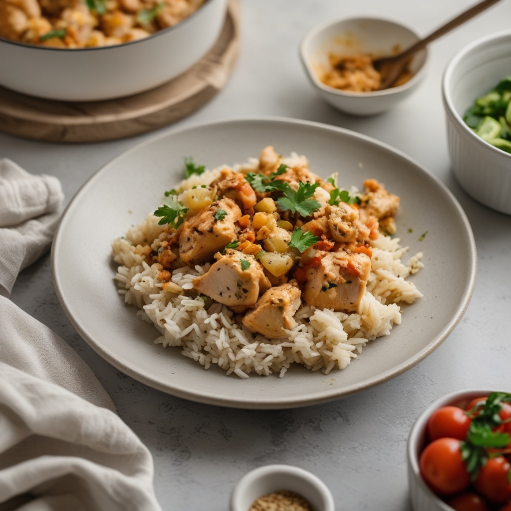Chicken & Rice Meal Prep