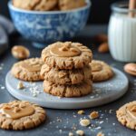 - High Protein Peanut Butter Honey Cottage Cheese Cookies