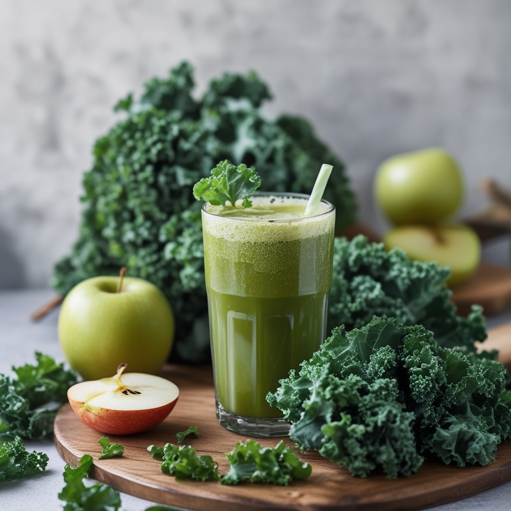 Kale Apple Green Energy Drink