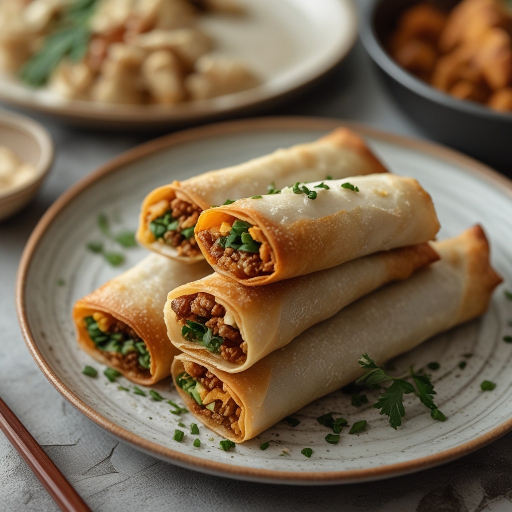 Easy Chinese Egg Rolls Recipe