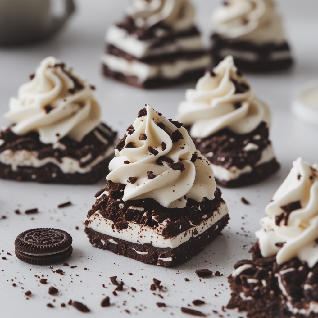 - No-Bake Cookies and Cream Protein Clusters