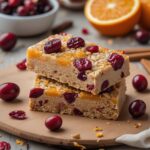 Cranberry Orange Protein Energy Bars