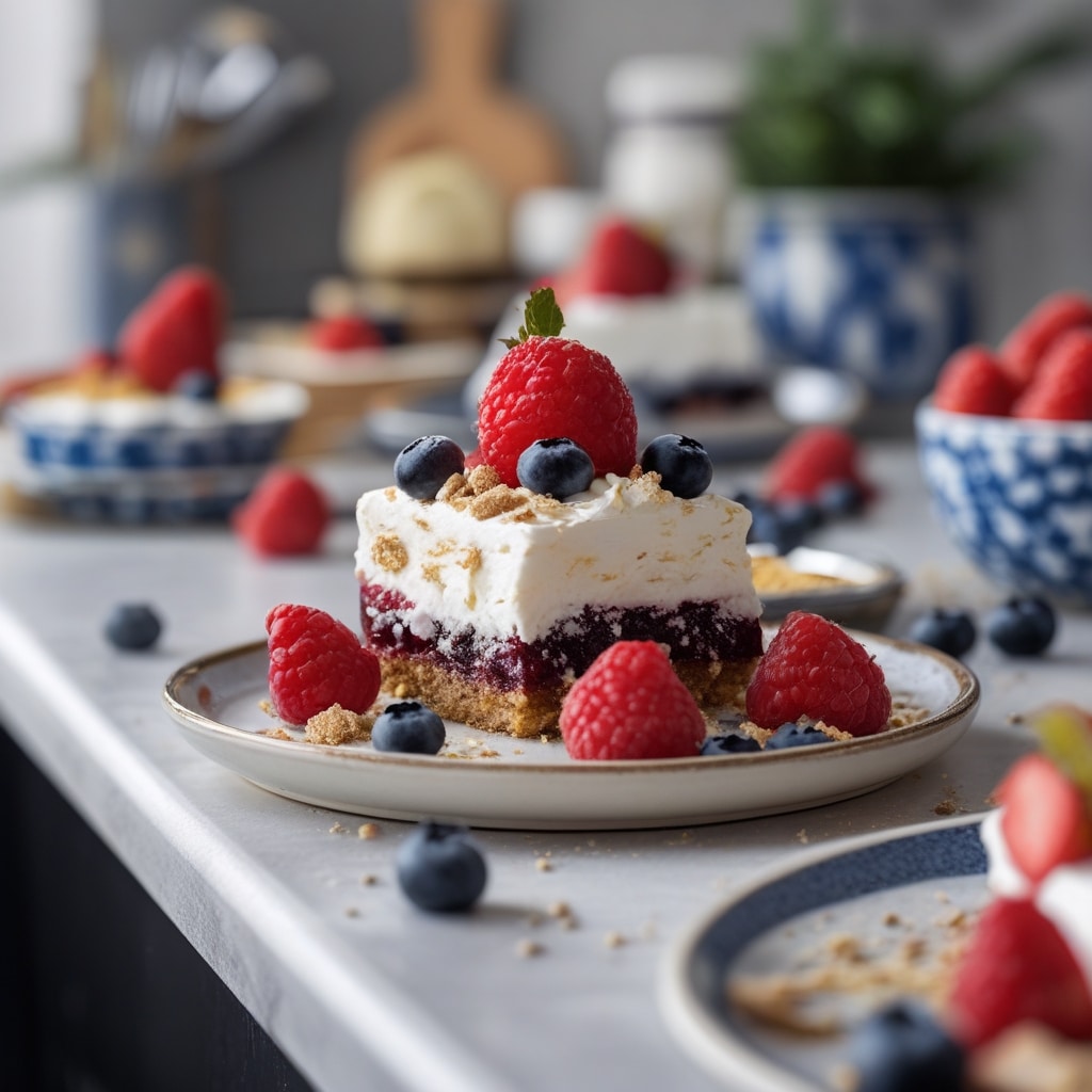 Red White and Blue Desserts