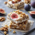 Fig Walnut Protein Frozen Yogurt Bars