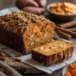High Protein Sweet Potato Spice Cottage Cheese Bread