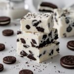 High Protein Cookies & Cream Cottage Cheese Fudge
