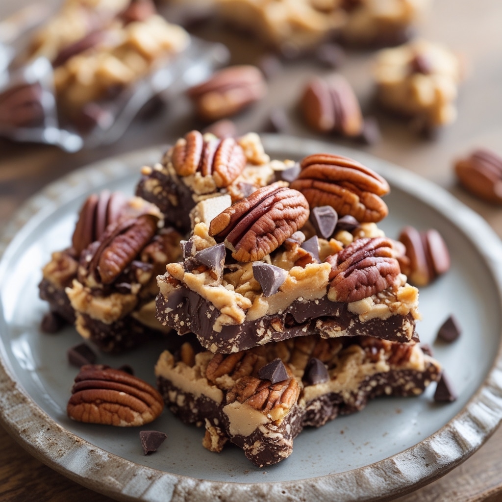 - No-Bake Pecan Pie Protein Clusters