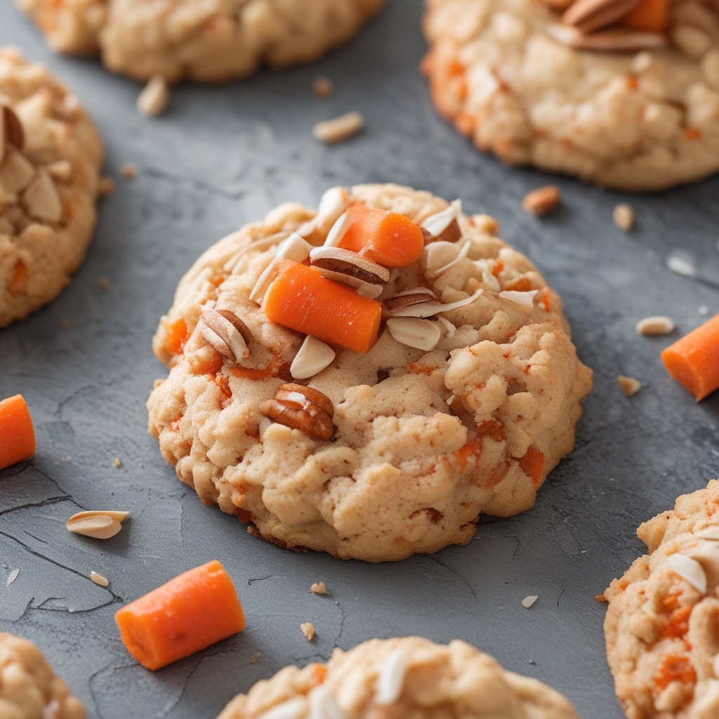 High Protein Carrot Cake Cottage Cheese Cookies