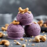 Acai Cashew Protein Frozen Yogurt Bites