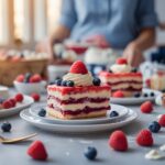Patriotic 4th of July Red White & Blue Desserts