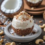 Coconut Cashew Protein Frozen Yogurt Bites