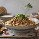 Super Tasty Ground Pork Udon