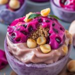 Dragon Fruit Macadamia Protein Bites