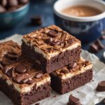 High Protein Espresso Chocolate Cottage Cheese Brownies