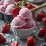 5-Minute Keto Strawberry Ice Cream (No Machine Needed)