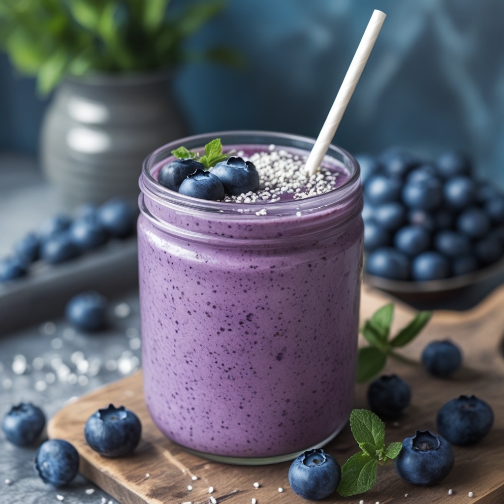 Blueberry Antioxidant Smoothie