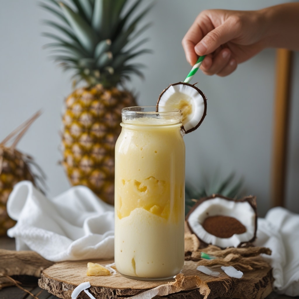 Coconut Pineapple Smoothie Recipe