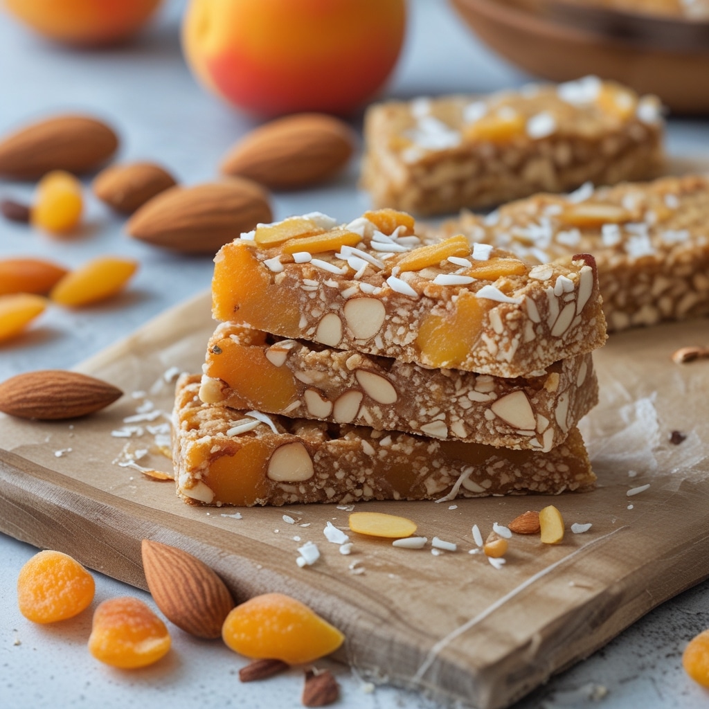 Apricot Almond Protein Energy Bars