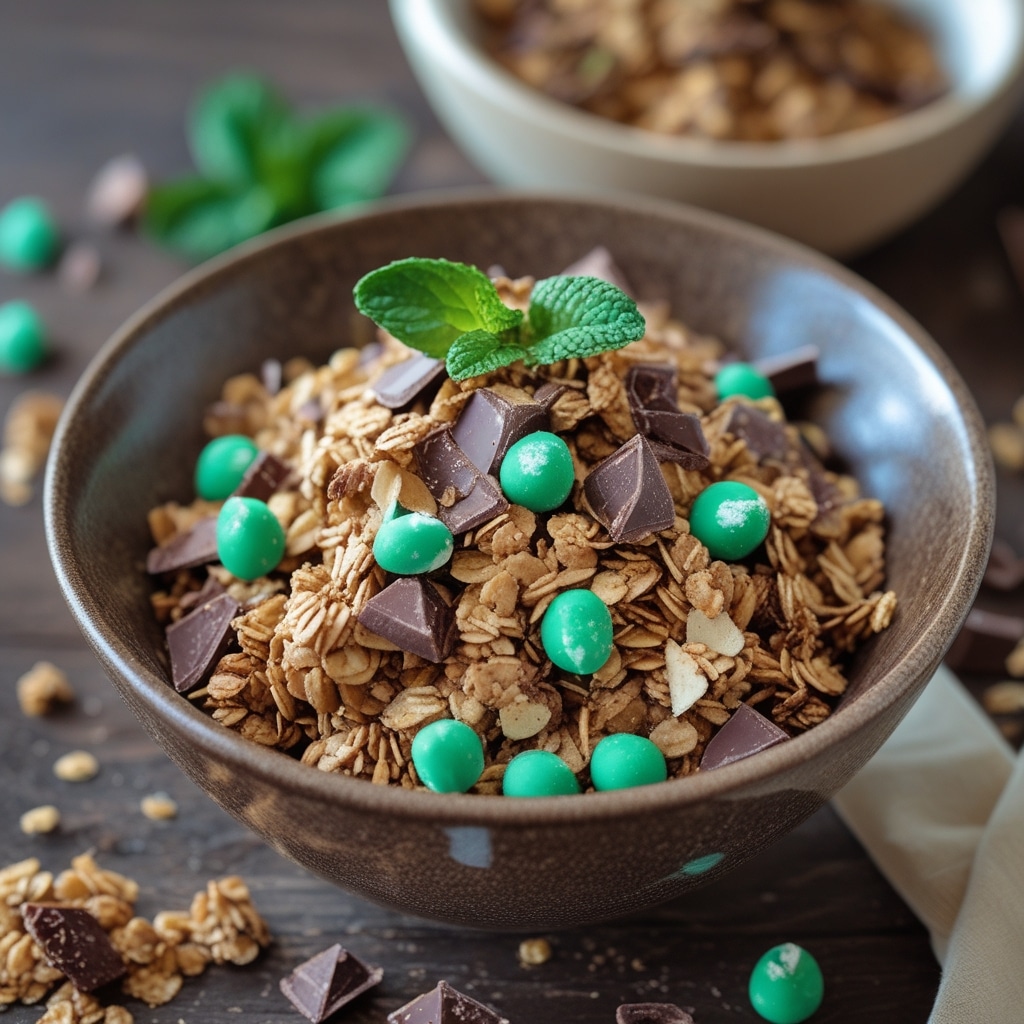Mint Chocolate Protein Granola
