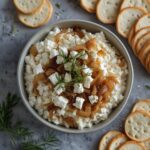 Easy Cottage Cheese Caramelized Onion Dip Recipe | High-Protein Appetizer