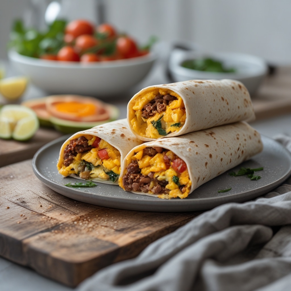 Amazing Breakfast Burritos | Ready to Grab and Go!