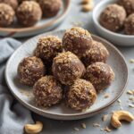 No-Bake Coconut Cashew Protein Truffles