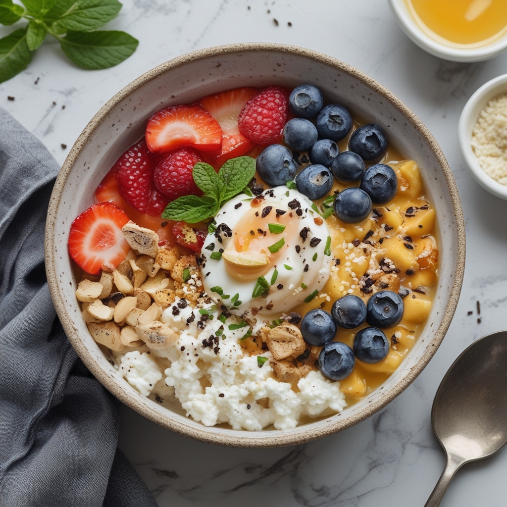 Easy High-Protein Cottage Cheese Breakfast Bowls Recipe