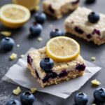 Blueberry Lemon Protein Energy Bars