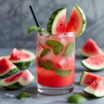 Watermelon Mojito Mocktail Recipe