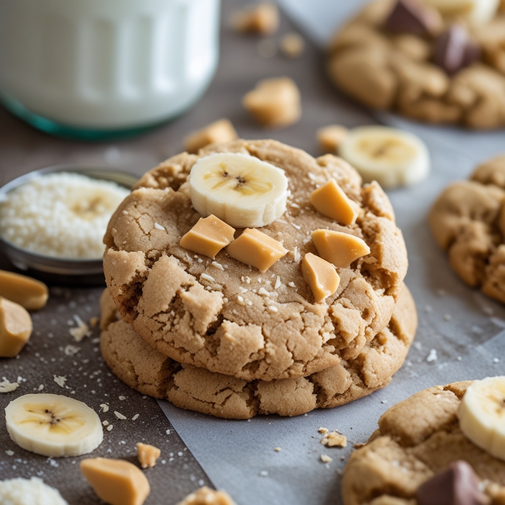 - 5-Ingredient Banana Peanut Butter Protein Cookies