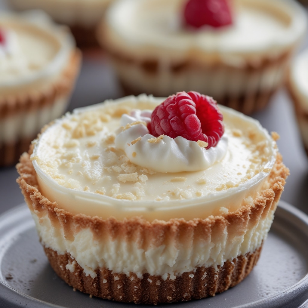 Cottage Cheese Vanilla Cheesecake Cups