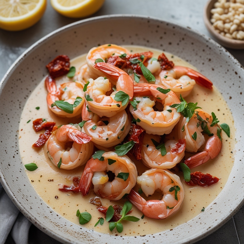 Easy Marry Me Shrimp Recipe in a Creamy Sun-Dried Tomato Sauce