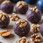 Plum Walnut Protein Energy Balls