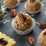 Pineapple Pecan Protein Energy Bites