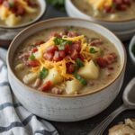 Easy Loaded Baked Potato Soup Recipe for Cozy Evenings