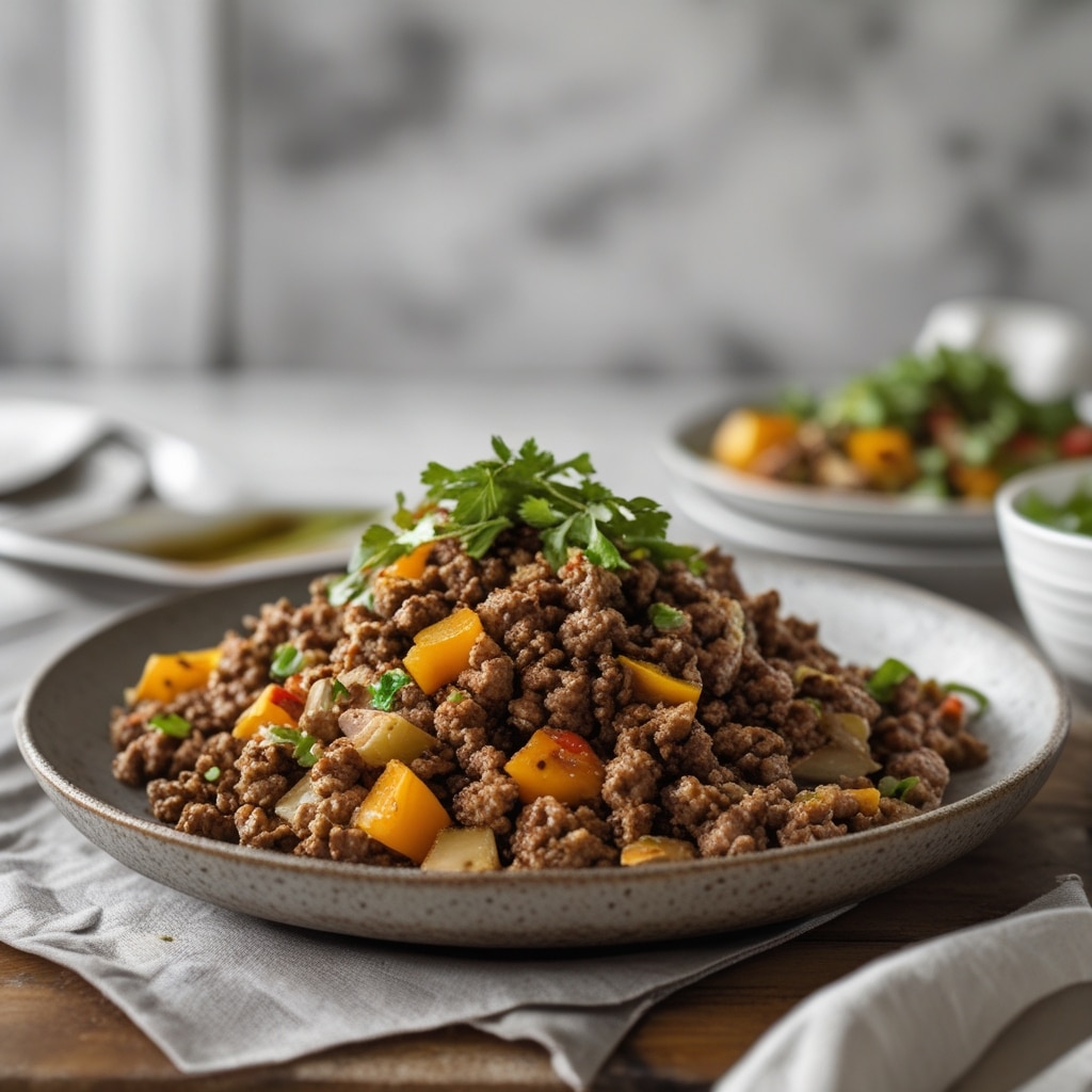 Easy Ground Beef Bulgogi