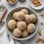 High Protein Frozen Peanut Butter Greek Yogurt Bites