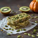 Kiwi Pumpkin Seed Protein Energy Bars
