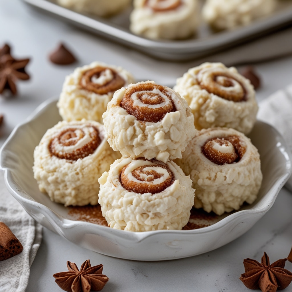 High Protein Cinnamon Roll Cottage Cheese Bites